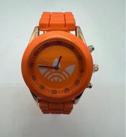 Orange adidas watch