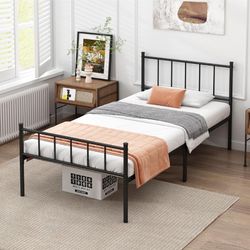 Twin Bed Frame And Mattress