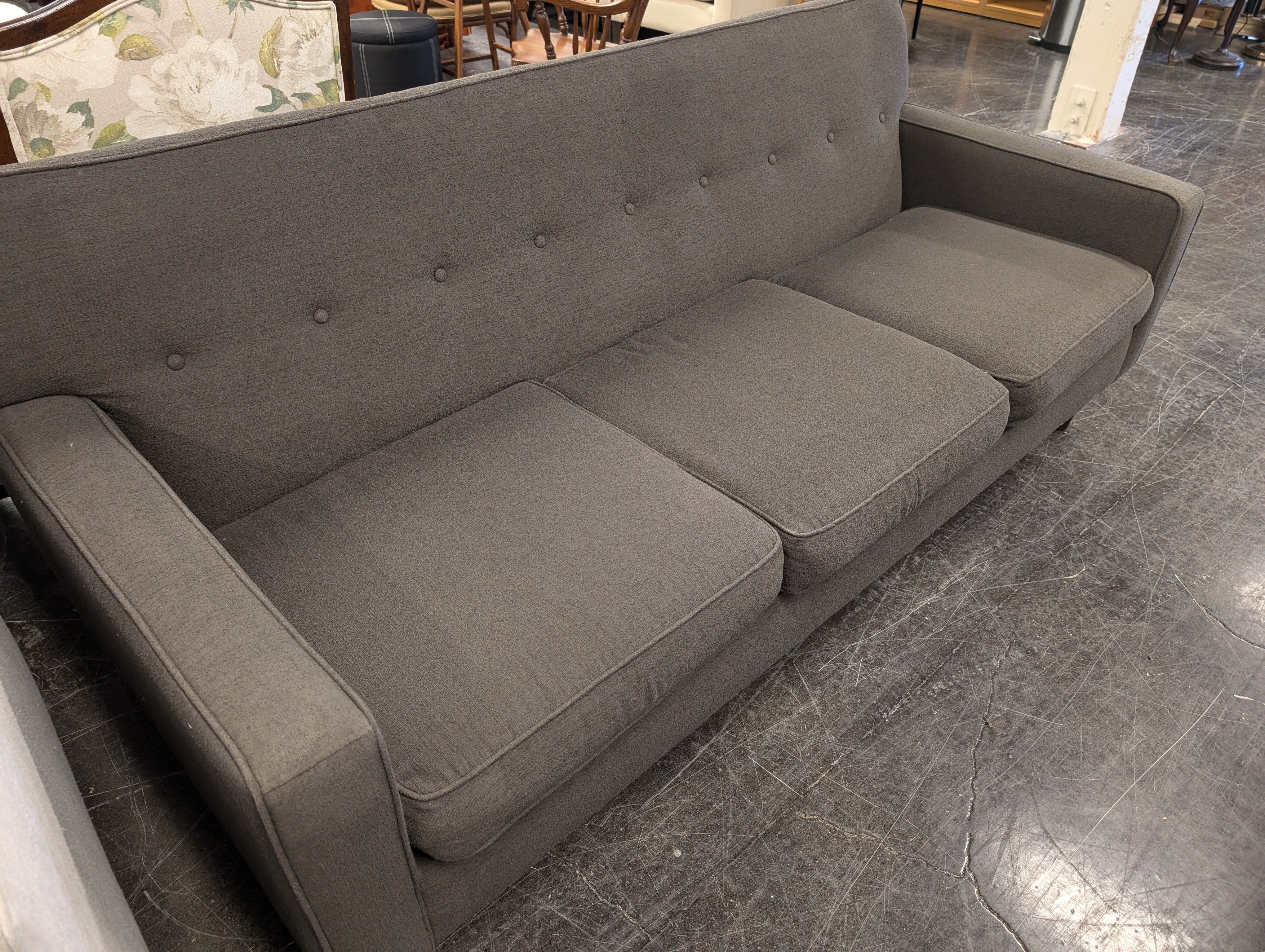 Better By Design Mid-Century Inspired Tufted Sofa