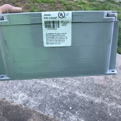 Weatherproof Electrical Box