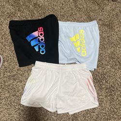 Girls Adidas Shorts 