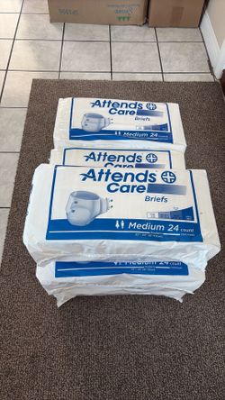 Attends care briefs adult medium