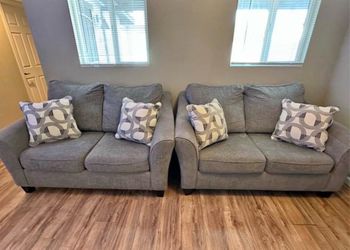 2 love seat couches