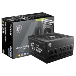 MSI MAG A750GL PCIE5 750W Power Supply