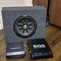 10 Inch Kicker 2 working amps