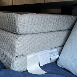 4” Trifold Memory Foam Mattress 