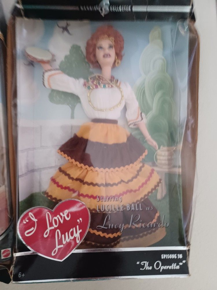 I Love Lucy Barbie Doll