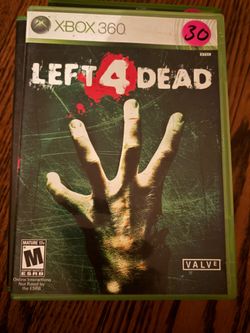 Left 4 dead Xbox 360