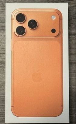 Brand New iPhone 17 Pro Max  Orange 2 Tb