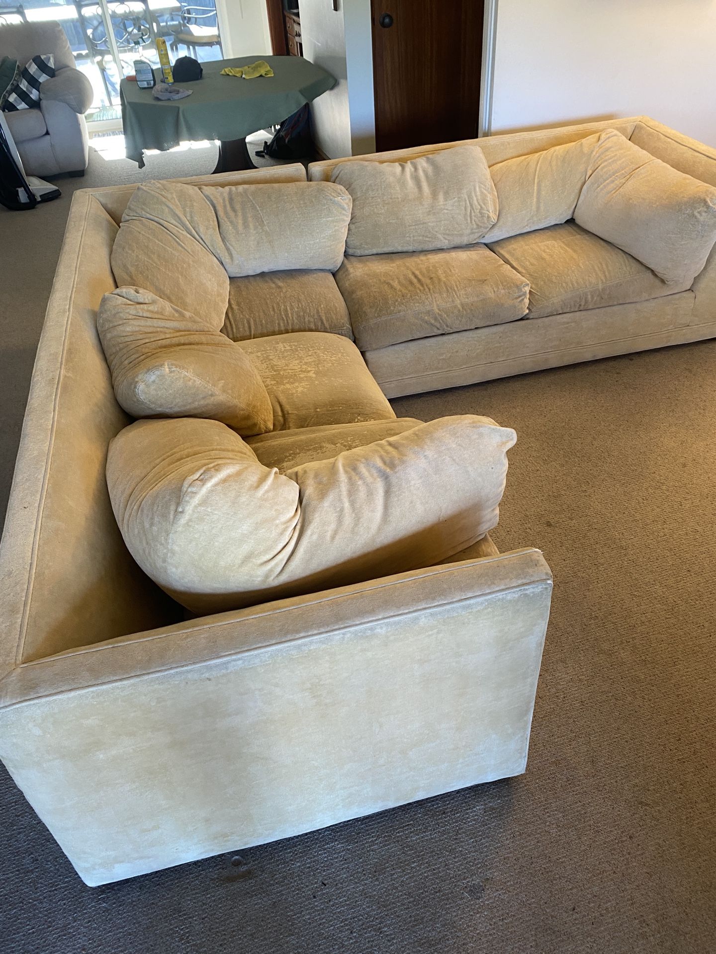 Vintage Mid- Century Sofa Couch Sectional