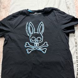 Black Psycho Bunny Tee size 3