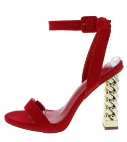 Red and Gold heels