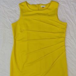 Women's Calvin Klein Sunburst Side Rouche Dress 