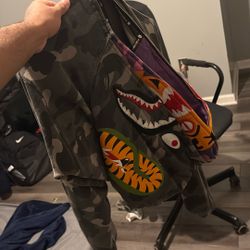 Bape Jacket Double Hood