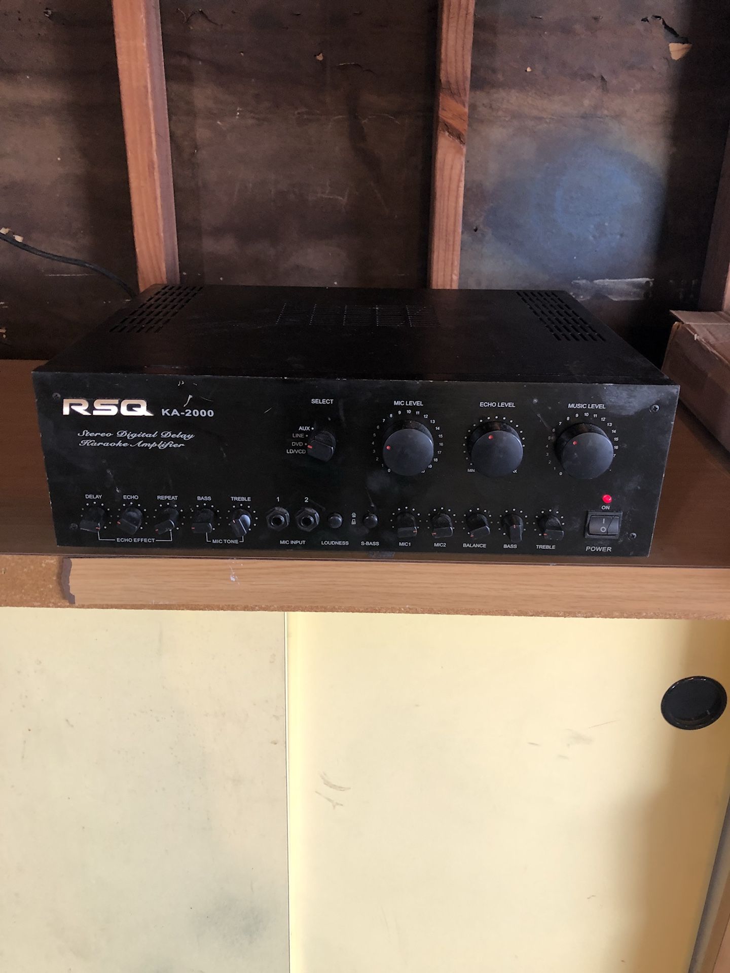RSQ KA-2000 karaoke Amplifier