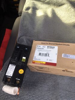 Square D Breakers 2 pole 20amp I have 17 Available