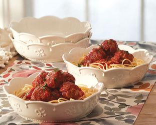 Princess House Marbella pasta bowls