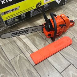 ECHO 20 in. 59.8 cc Gas 2-Stroke Rear Handle Timber Wolf Chainsaw