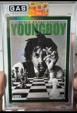 Nba Youngboy Limited Edition Trading Card