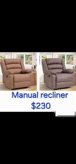 MANUAL RECLINER
