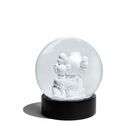 KAWS Family Holiday Changbai Mountain Snowglobe Edition of 500 Vinyl Figure Grey Brown Black White Set Limited Toy Model Silver Gold Collectibles Stre