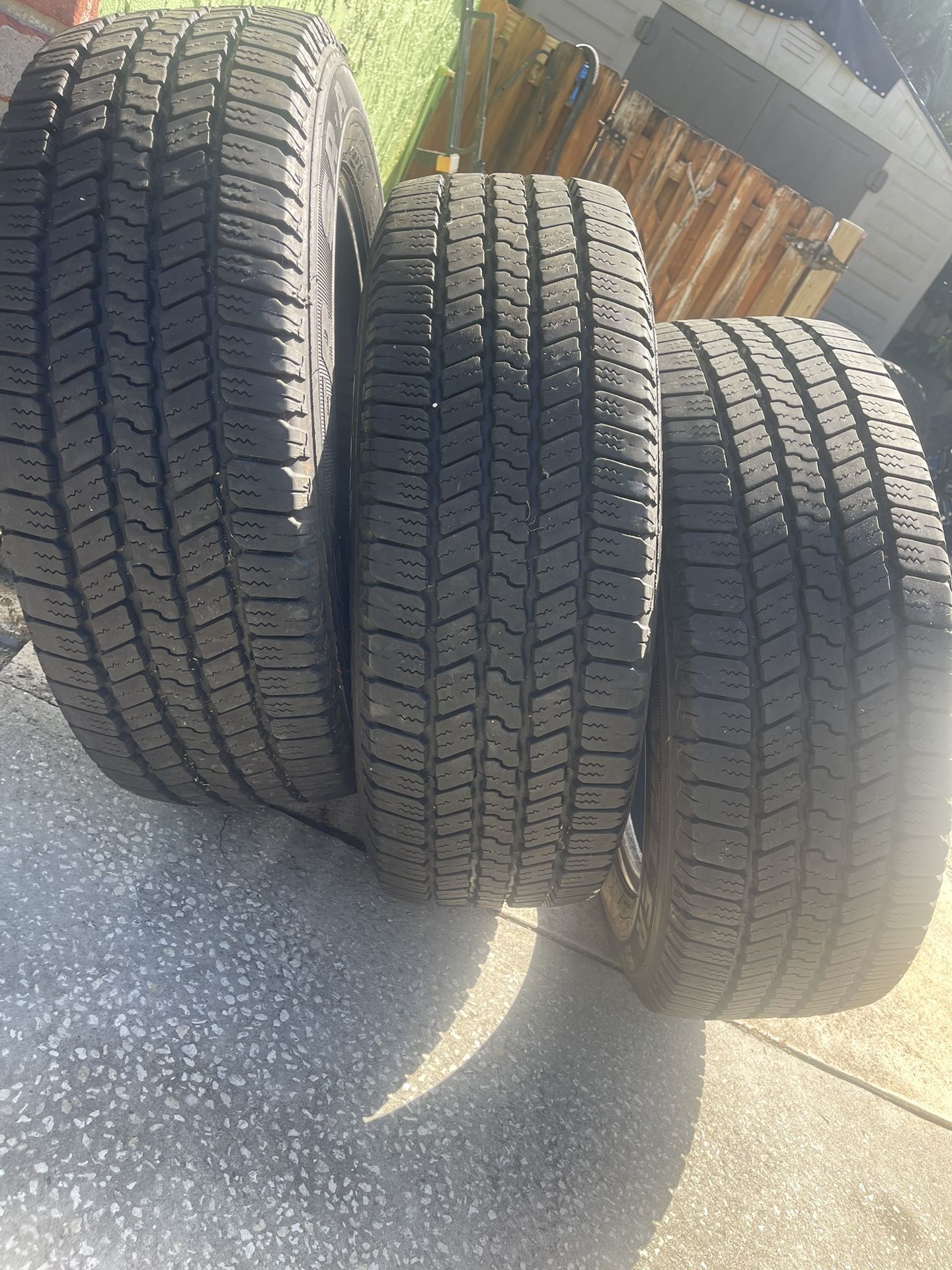 “””3 ONLY””” 265/60R20 Goodyear Wrangler SRA (Load E) 95% Trend Remaining (2021)
