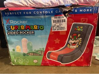 SUPER MARIO XROCKER CHAIR BOWSER