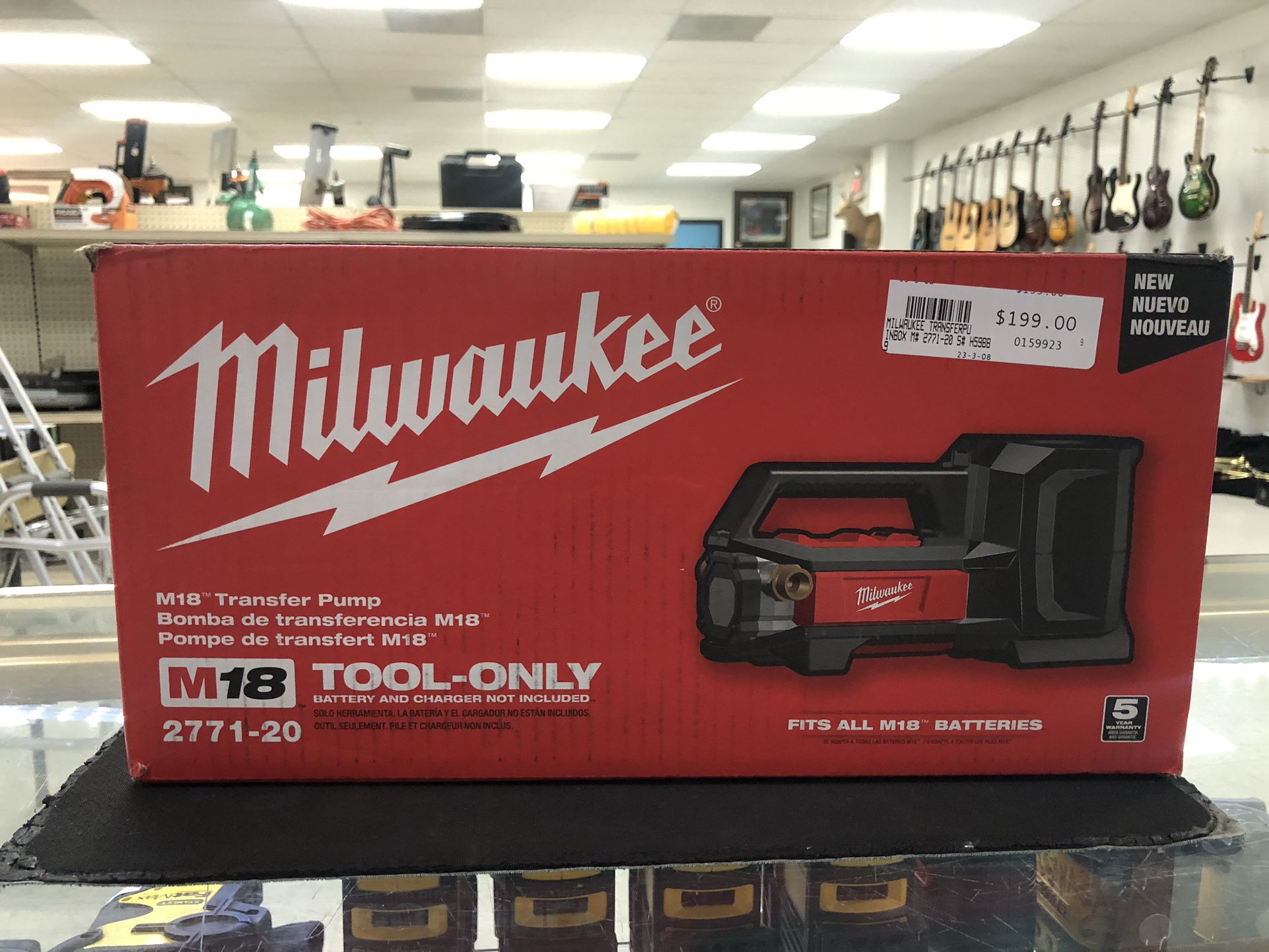 Milwaukee 2771-20 M18 Transfer Pump (Tool Only) In Box for Sale in Houston,  TX OfferUp