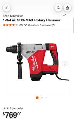 Milwaukee hammer drill