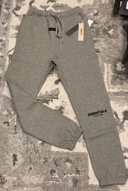 Dark Oat Cuffed Essentials Sweats