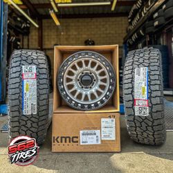 New KMC Wheel and Tire Packages available Perfect for Tacoma,Chevy,GMC and More