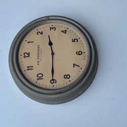 Restoration hardware wall clock