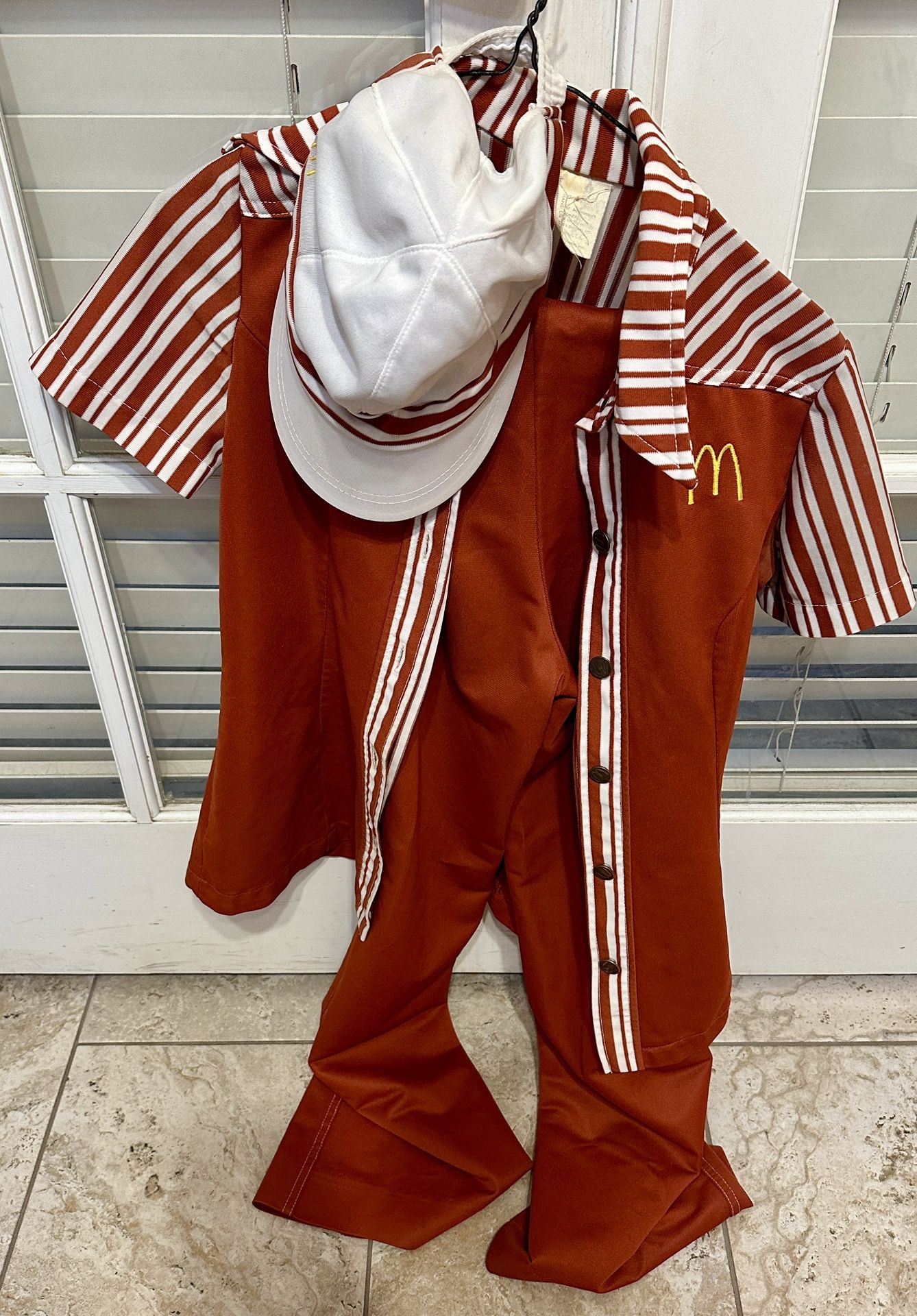Vintage McDonalds Uniform from 70’s