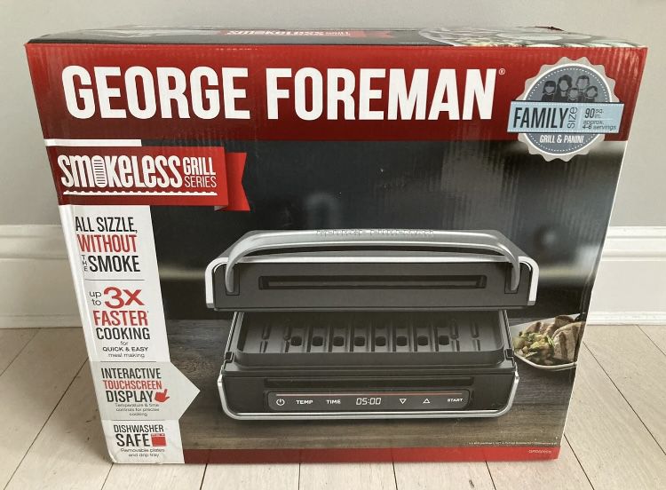 George Foreman Five 5 Serving Family Size Grill Panini Press for Sale in  Oakland Park, FL - OfferUp