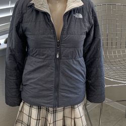 The North Face Mossbud Reversible Coat - Girls sz L 14/16