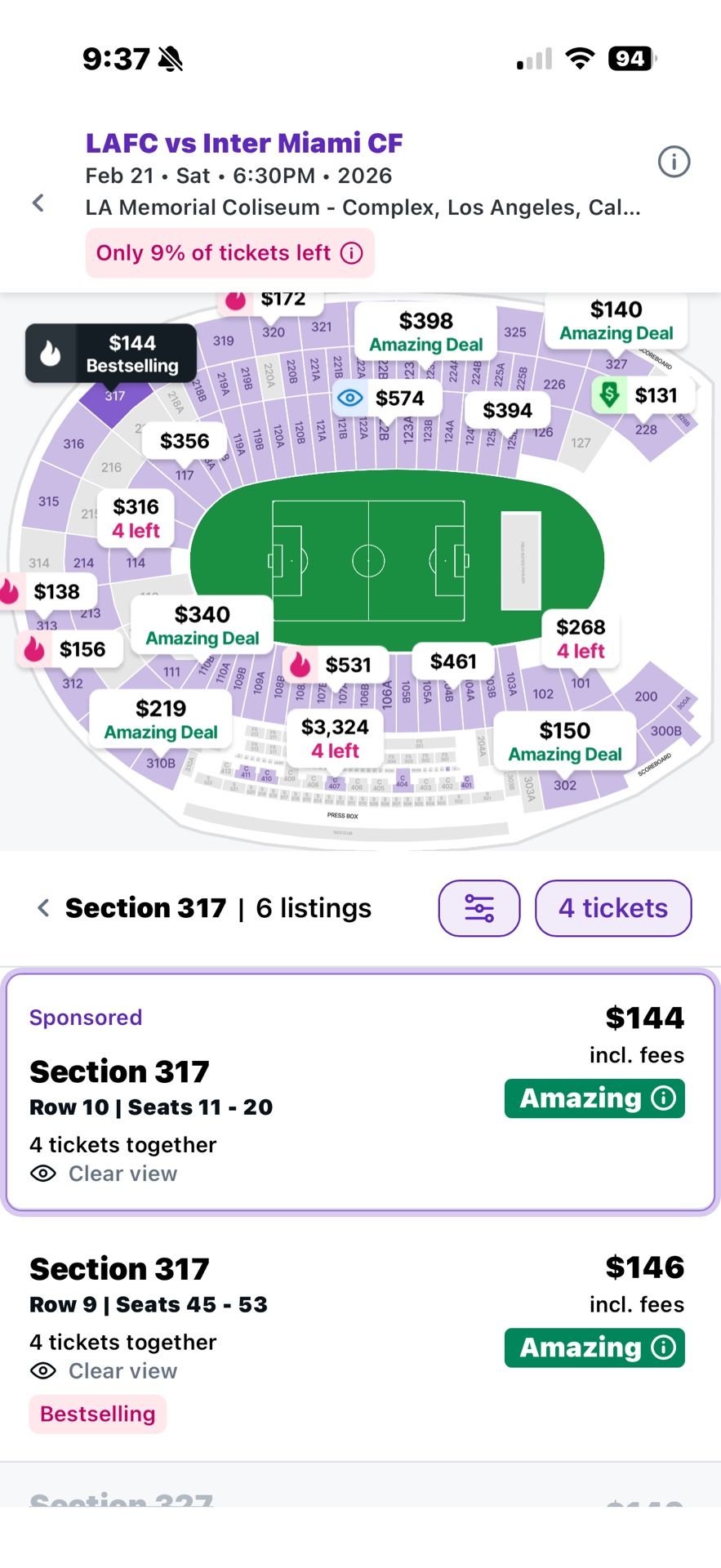 Inter Miami FC Soccer Tickets