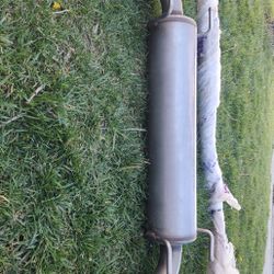 
OEM TRD Exhaust Muffler and resonator pipe.

