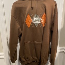 Adult Medium Guinness Hooded Sweatshirt