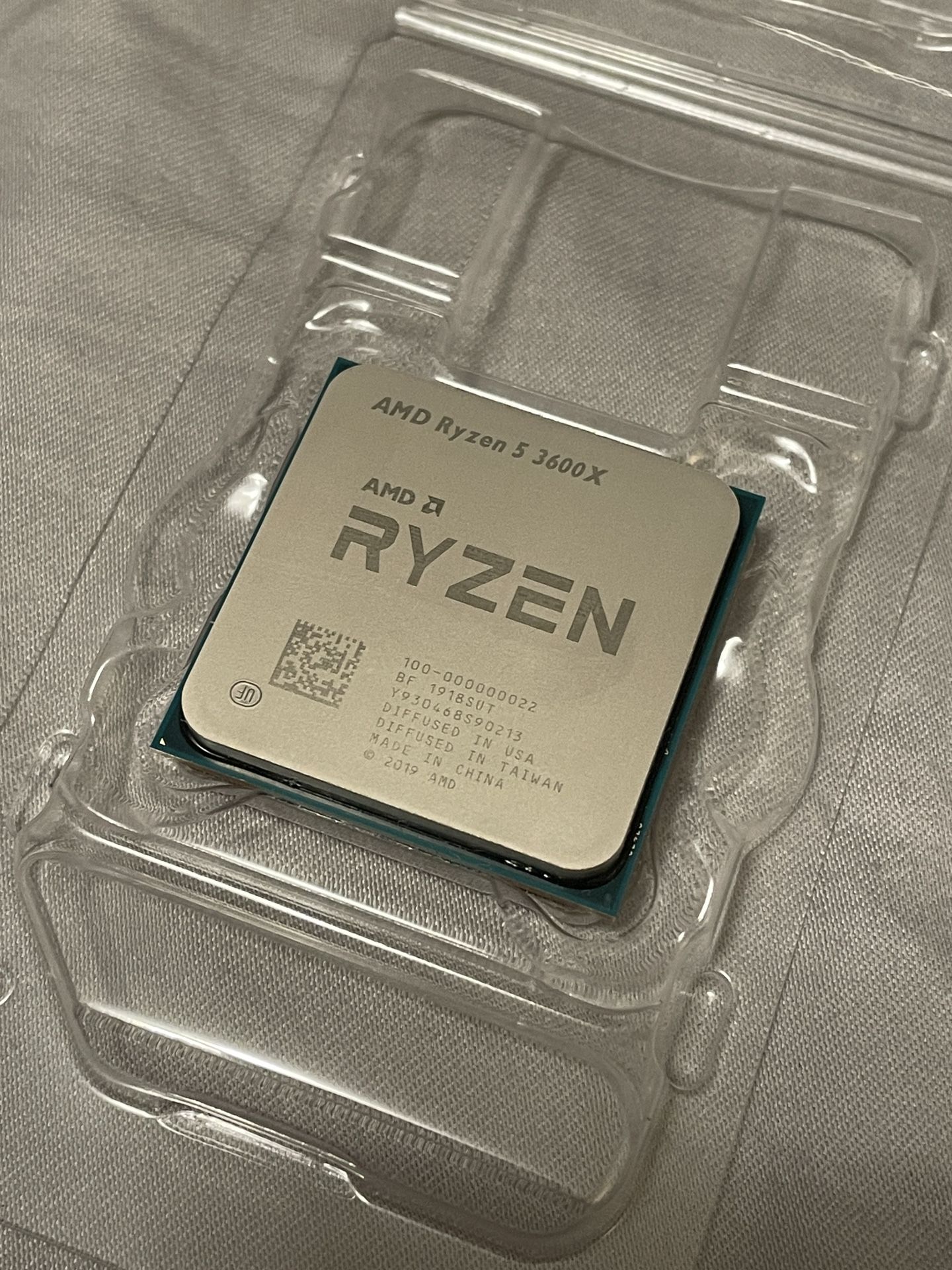 AMD Ryzen 5 3600X 6 Core 12 Thread CPU
