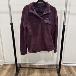 Purple Patagonia Pullover L