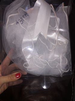 1st communion dress and veil