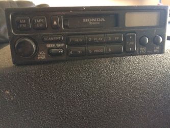 1998 Honda Accord radio