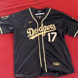 Dodgers Ohtani Xl Men’s Black Jersey