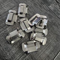 9pcs BAND-IT Banding Buckle 3/4"     Fe12)