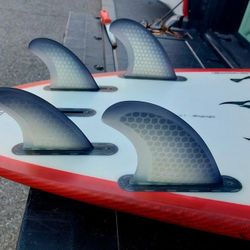 PRIVATE LABEL CNC LONGBOARD FINS/TRI/TWINS/QUADS...YOUR LOGO