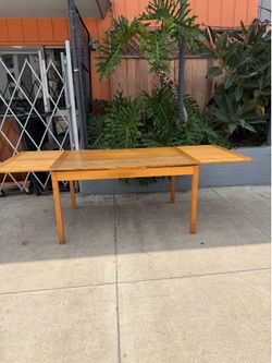 Mid Century made in Denmark expand dining table