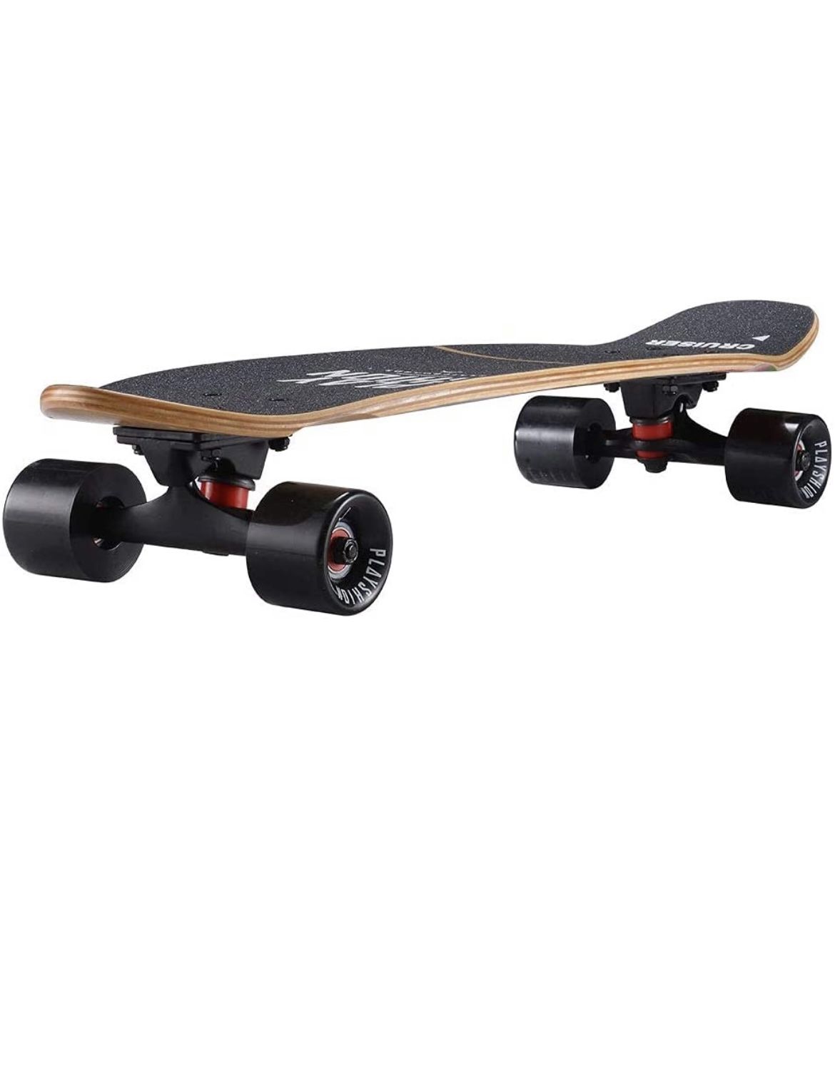 Playshion 28 Inch Cruiser Skateboard Cruiser for Kids, Teens and Adults