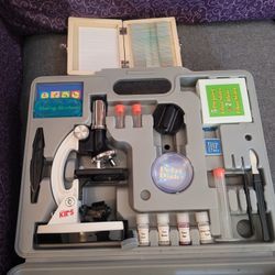 Kids Microscope Set And Extra slides