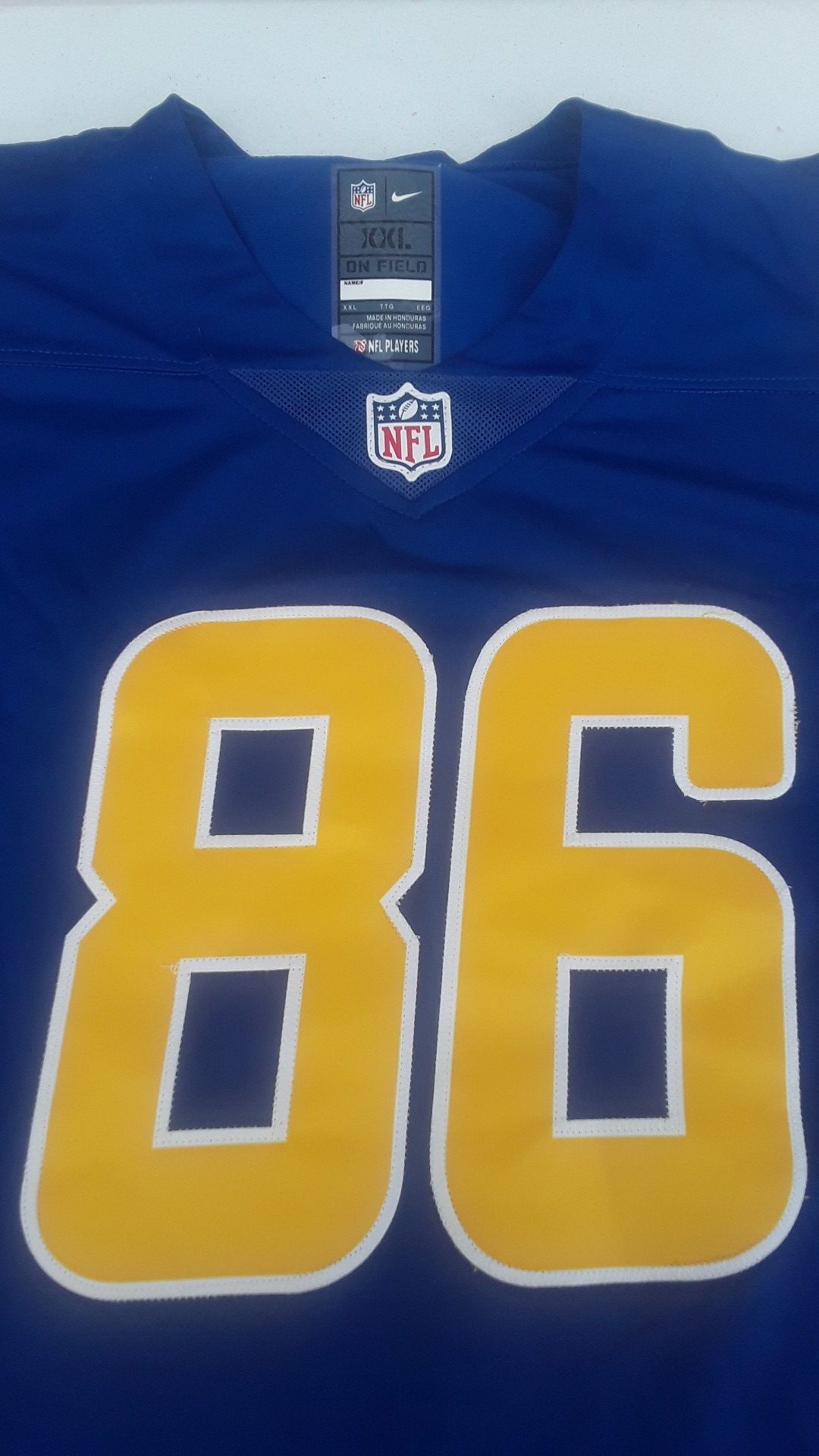 N.F.L CHARGERS JERSEY