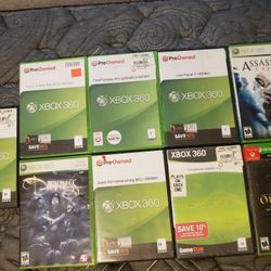 Various Xbox 360 Games